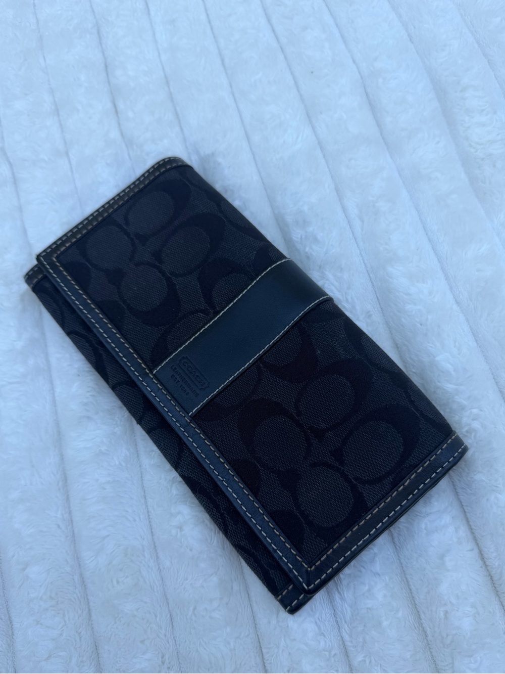 Vintage Y2K Coach Black Wallet